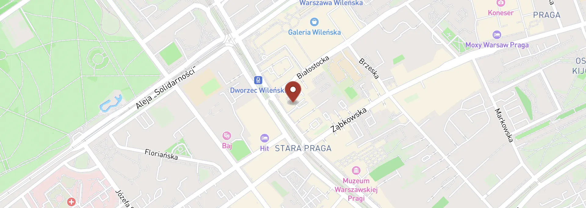 Бюро — вул. Targowa 66, Варшава